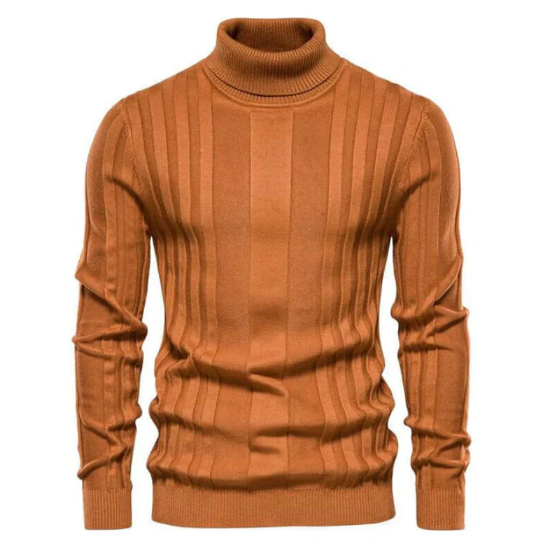 FlexiKnit - Slim fit rullekravetrøje
