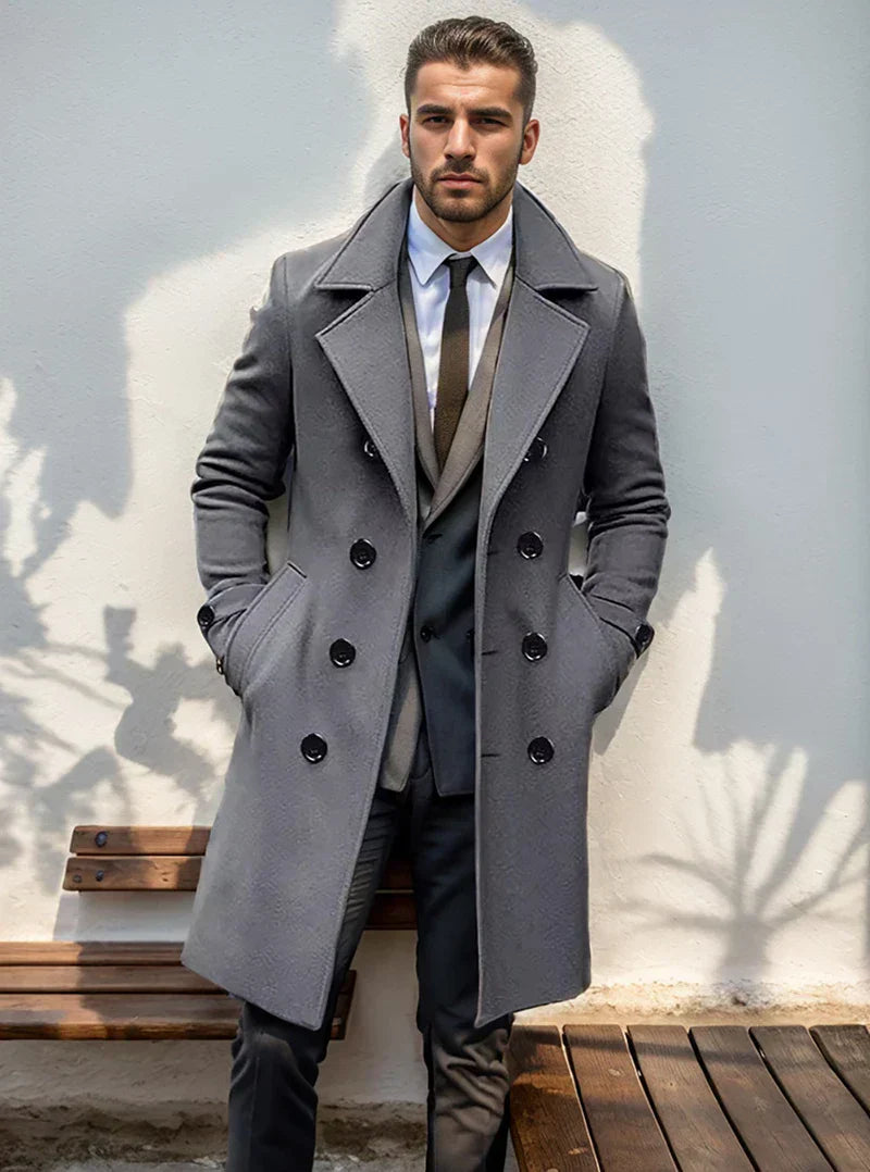 JudeElite - Chic trenchcoat til mænd | Elegant trenchcoat til enhver lejlighed