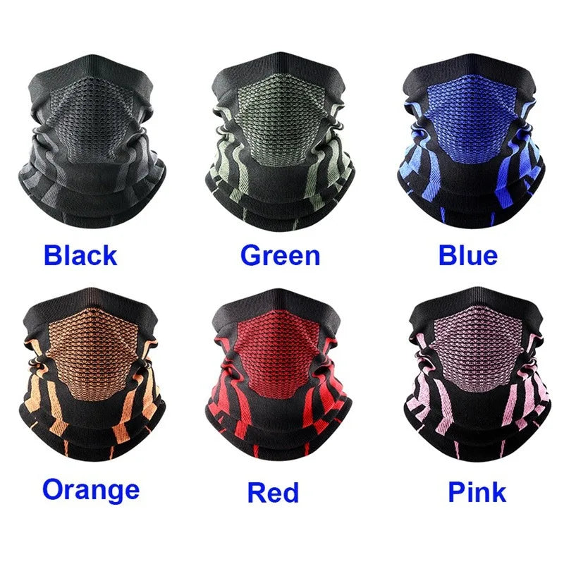 Multifunktionelt Hals- & Ansigtsmasker | Vindtæt & Varm | Ideel til Cykling, Vandring & Vinter Outdoor