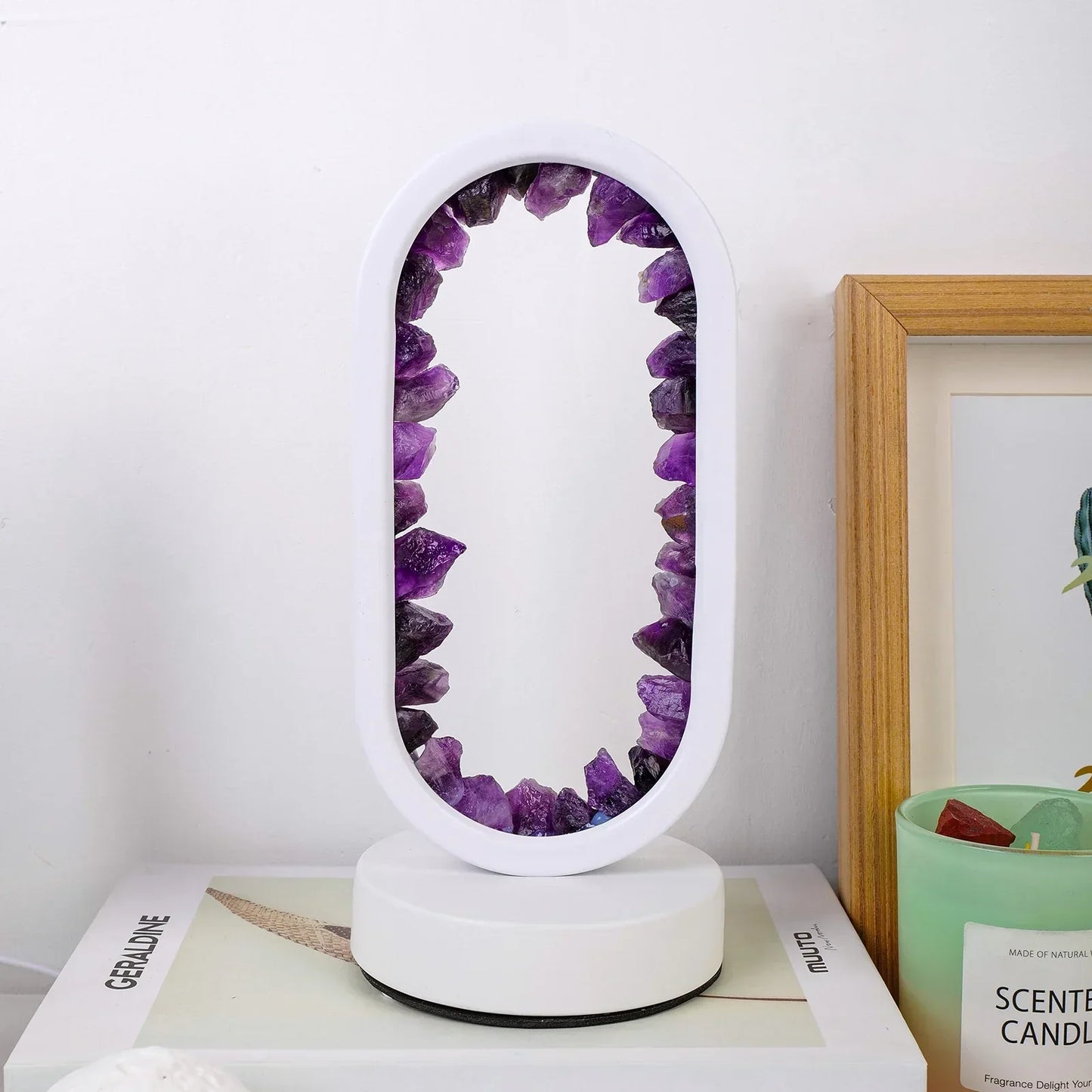 AmethystAura - Naturlig ametystlampe til fred og ro i hjemmet