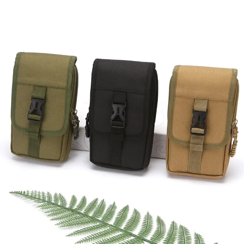 Outdoor Vandtæt Militær Heuptas | Taktisk Dubbellaags Telefoontas til Camping, Jagt & Rejse