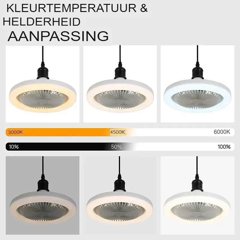 AirLight Pro - 3-i-1 loftsventilator | Elegant og brugervenlig