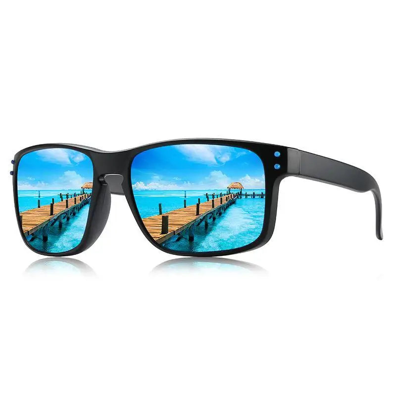 Vintage Firkantede Solbriller | Polariserede | UV400 Beskyttelse | Unisex