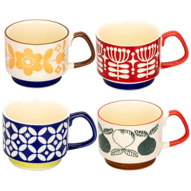 RetroBrew - enestående retro-keramiske kaffekopper