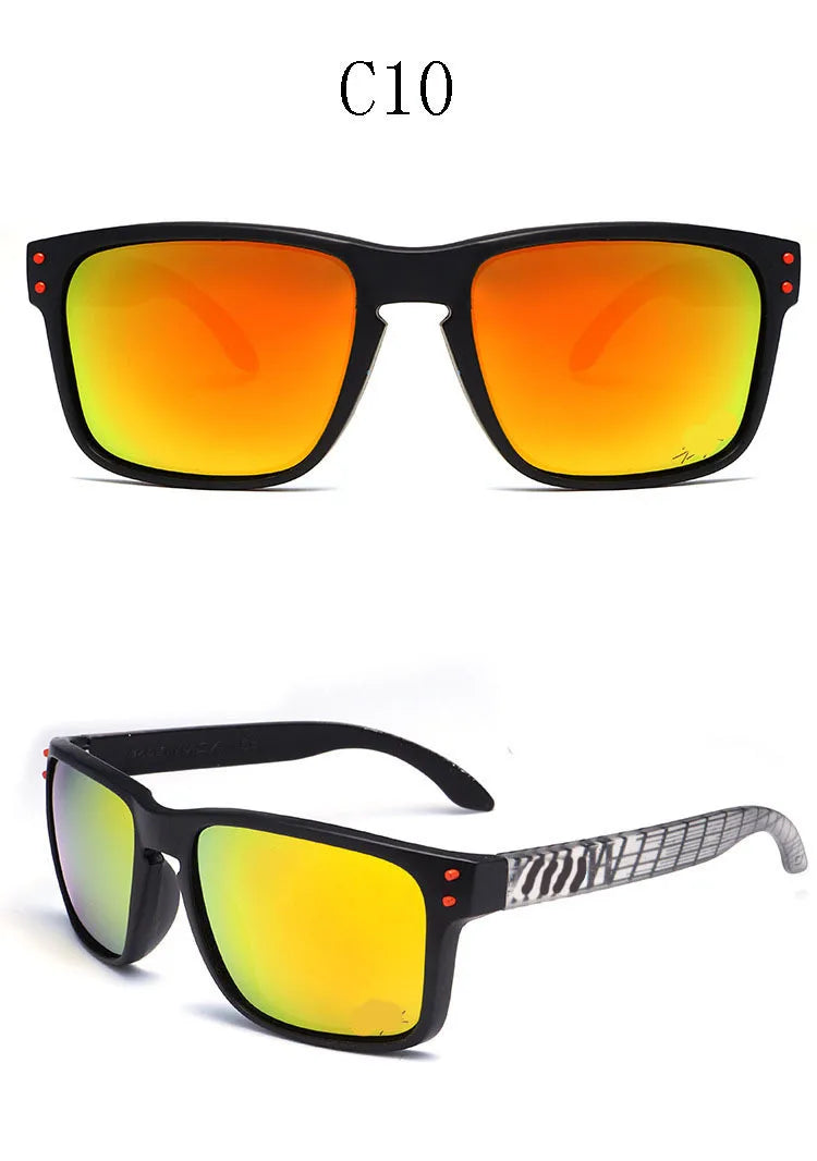 Vintage Firkantede Solbriller | Polariserede | UV400 Beskyttelse | Unisex