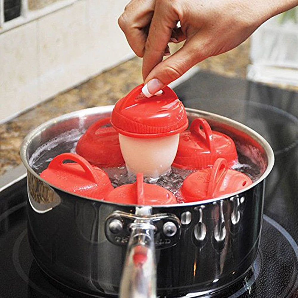 Silikone Æggekoger Cups | BPA-fri & Non-stick | Hurtig Poaching | 3/6 stk. Sæt