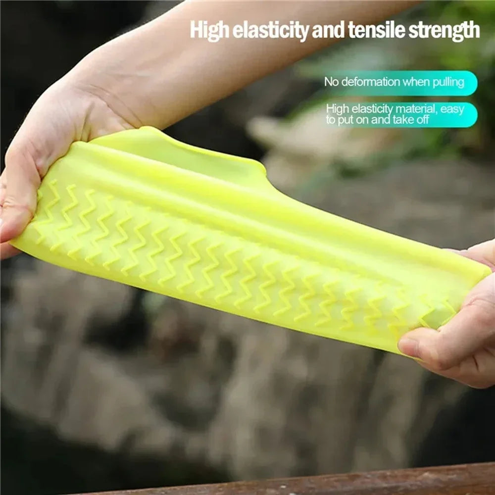 Vandtætte Regnskoovertræk | Silikone Sko Covers | Antislip & Genanvendelige | Perfekt til Regn, Sne & Outdoor