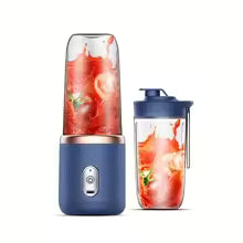 Bærbar USB Juicer | 6 Klinger | Mini Smoothie Blender & Juice Cup | Automatisk & Genopladelig
