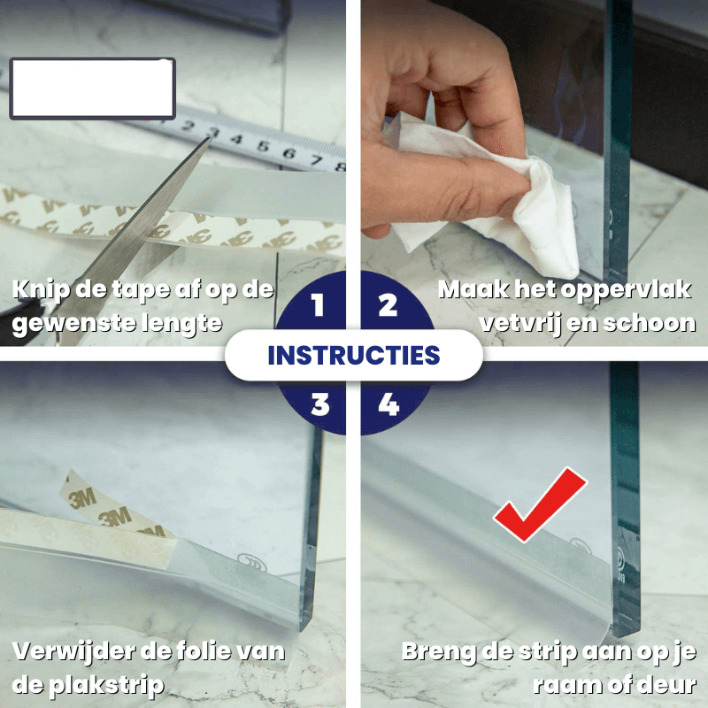 ThermoSeal - Draft Tape | Spar med lavere energiregninger
