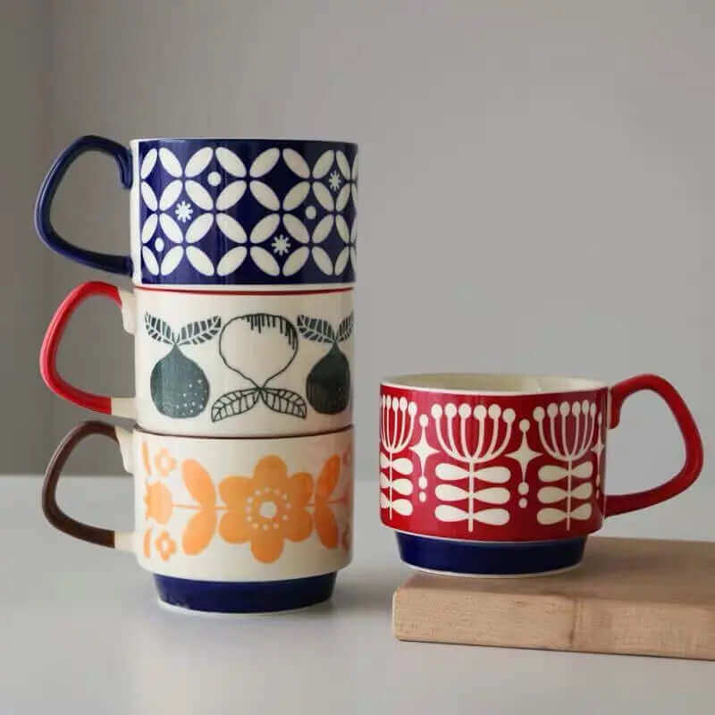 RetroBrew - enestående retro-keramiske kaffekopper
