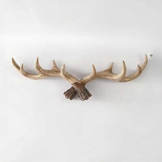 RustikaHanger - Vintage knagerække i gevir - Retro knage til husets entré og gang