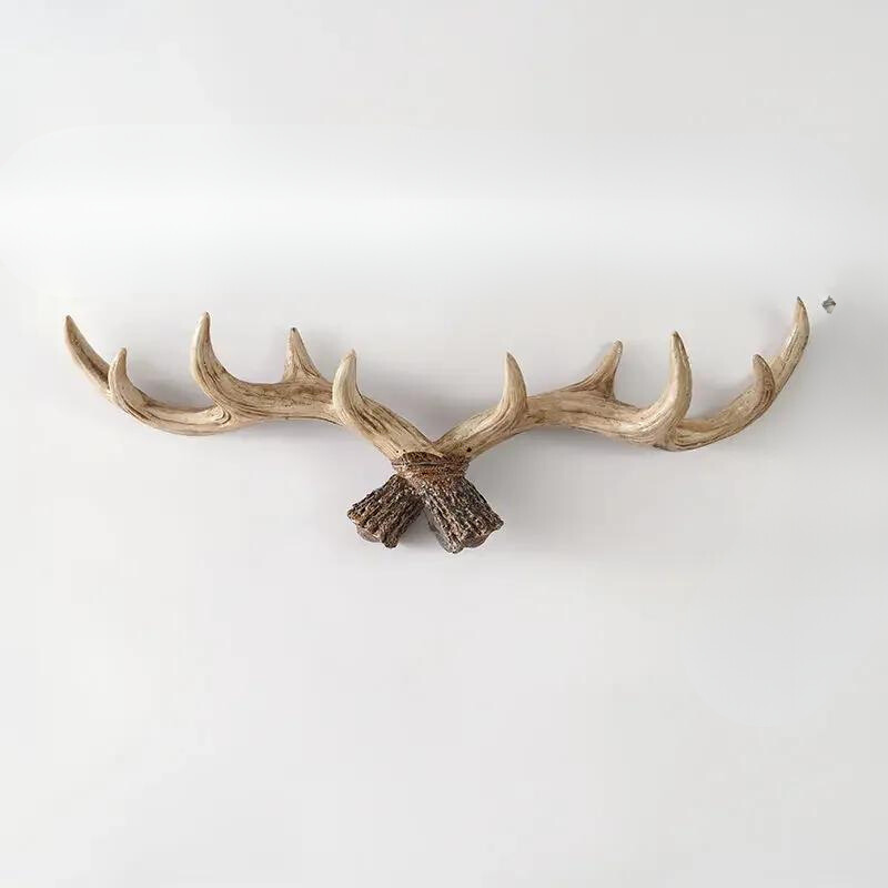RustikaHanger - Vintage knagerække i gevir - Retro knage til husets entré og gang