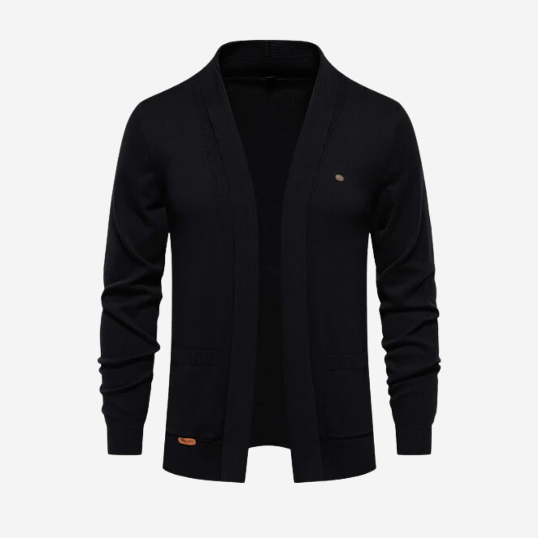 StrickEase - Casual cardigan med krave til mænd | Perfekt cardigan til enhver lejlighed