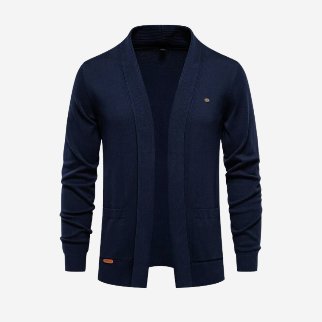 StrickEase - Casual cardigan med krave til mænd | Perfekt cardigan til enhver lejlighed