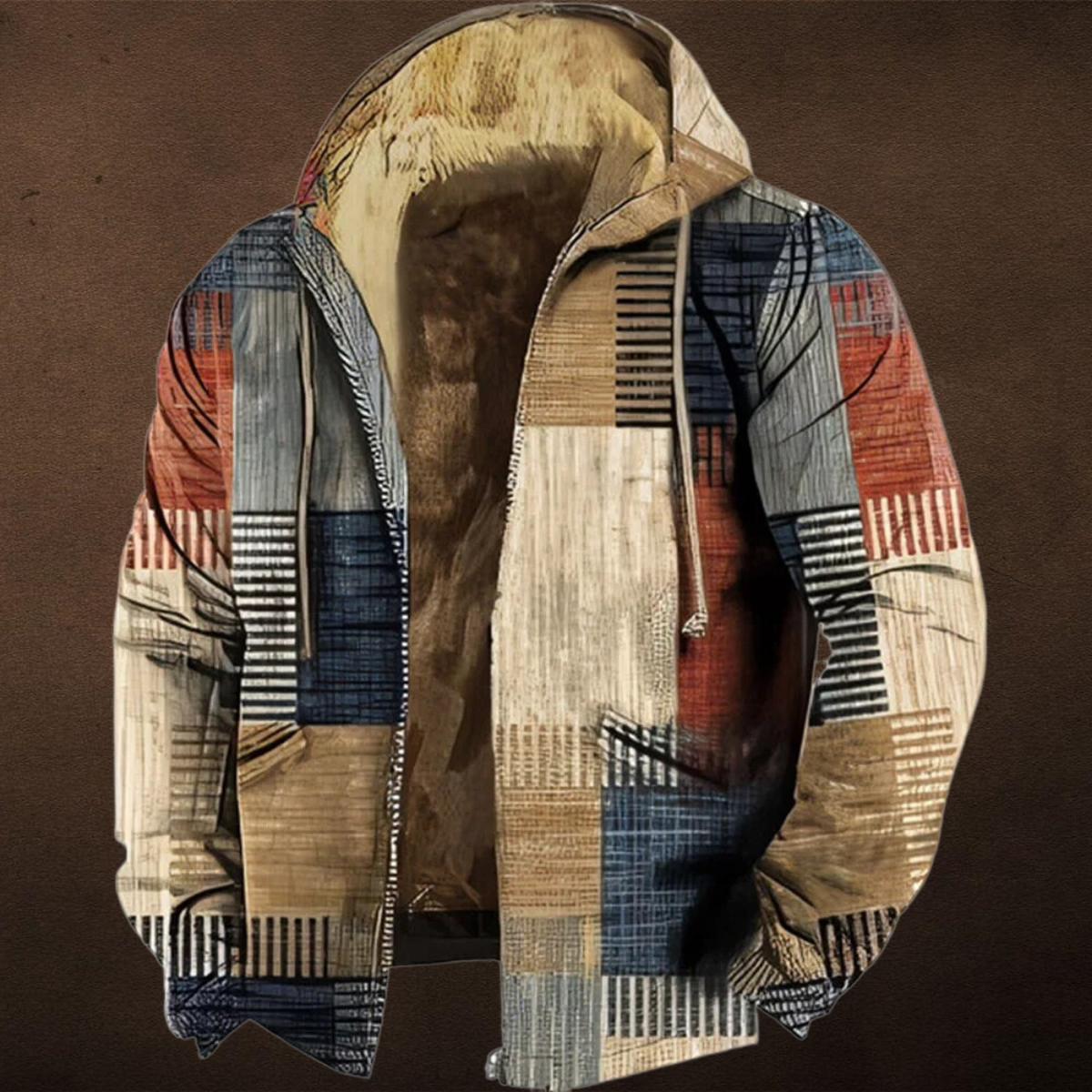 HeritageWear - Vintage fleece træningsjakke | Vintage stil og moderne komfort