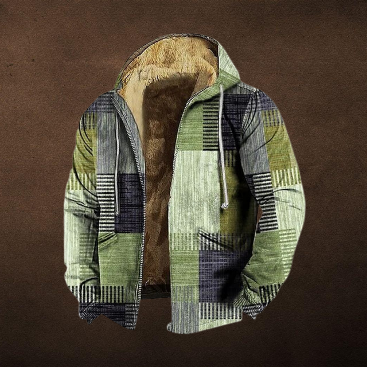 HeritageWear - Vintage fleece træningsjakke | Vintage stil og moderne komfort