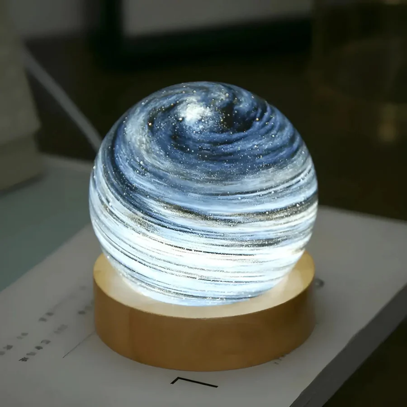 CosmoLight - 3D Mini Planet Lamp - Unik stemningsbelysning