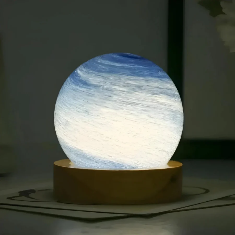 CosmoLight - 3D Mini Planet Lamp - Unik stemningsbelysning
