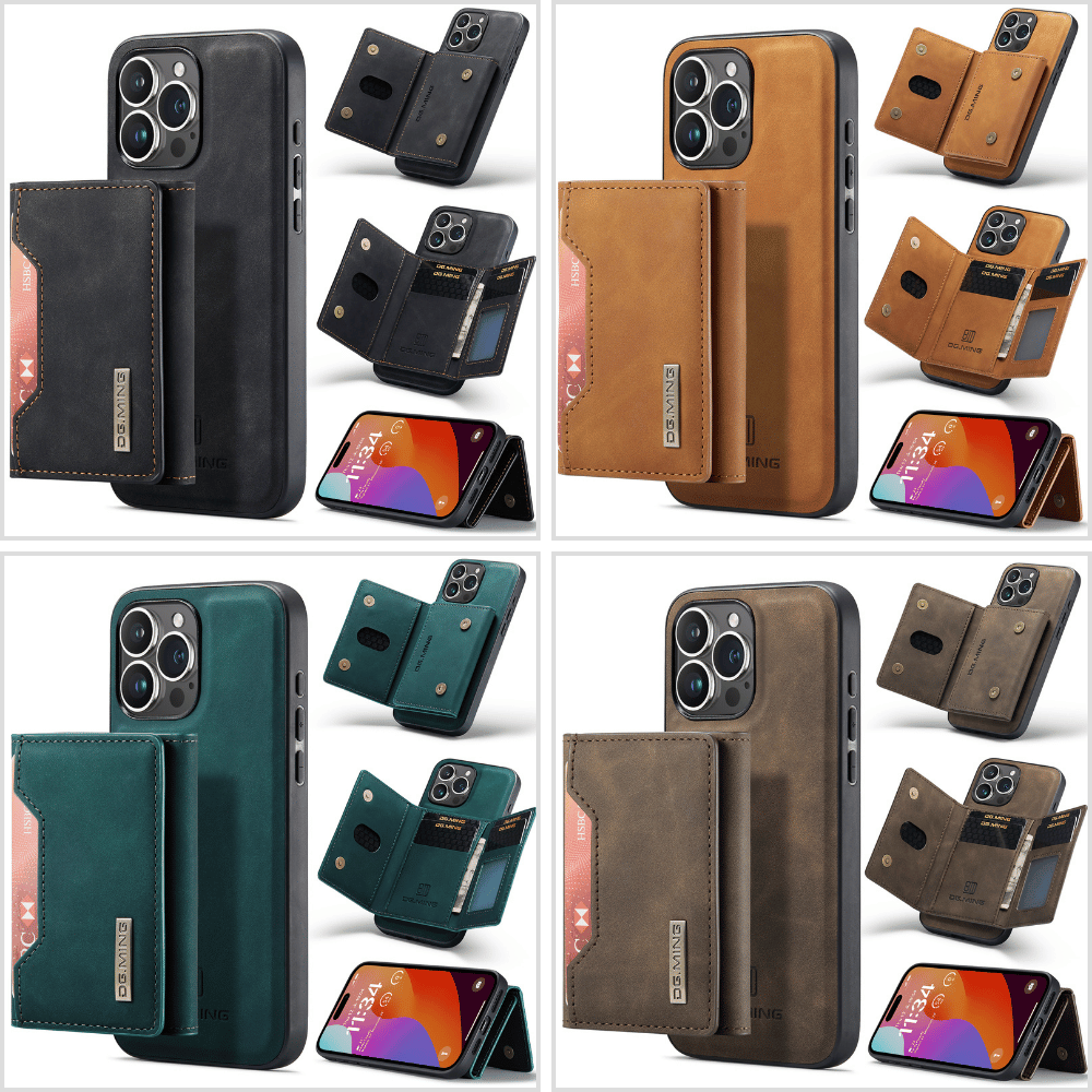MagnaCase - 2-i-1 iPhone-etui med aftageligt pungetui