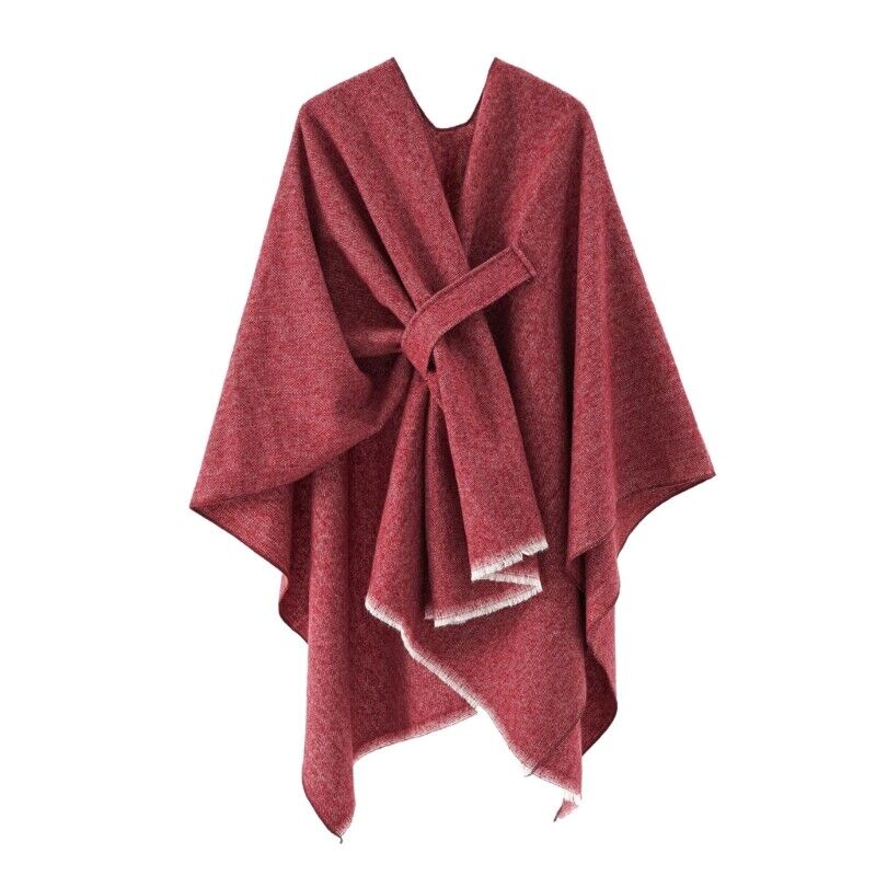 Mery - poncho i kashmir | Elegance møder hyggelig komfort