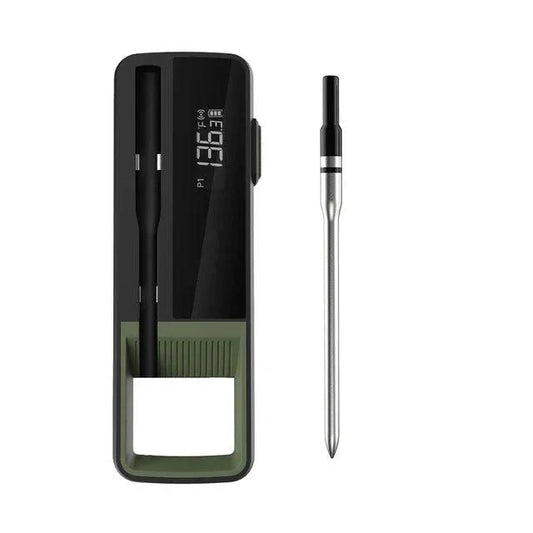 Trådløs Grilltermometer med Dobbelt Temperatursensor – Bluetooth, Rækkevidde 557 m, Præcise Temperaturmålinger-1
