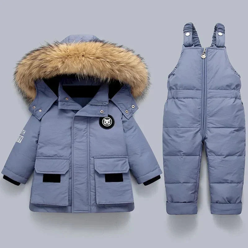 KuschelTrend - frakke til børn + overalls | komfortabel frakke til børn til varme eventyr