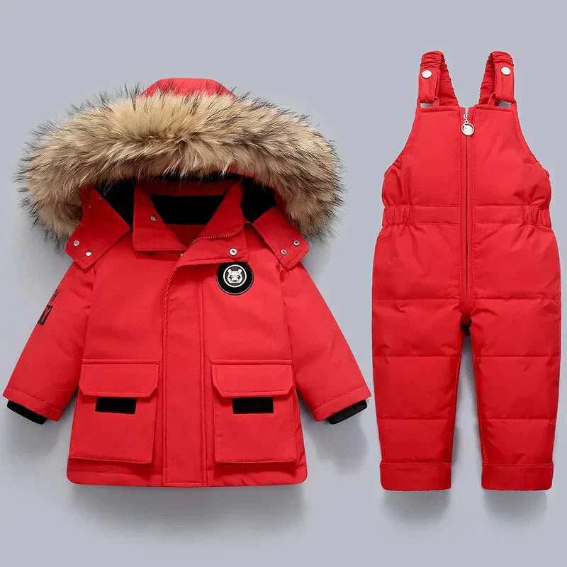 KuschelTrend - frakke til børn + overalls | komfortabel frakke til børn til varme eventyr