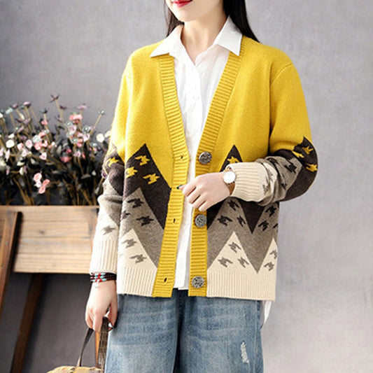 Elina - Klassisk komfortabel cardigan