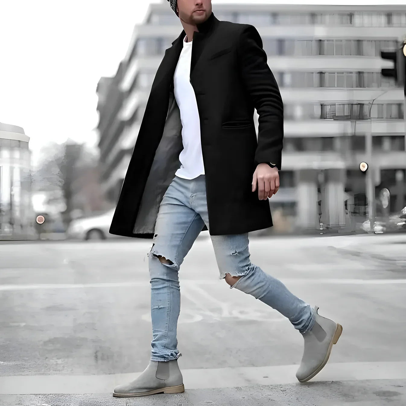 WollEleganz - Stilfuld uldjakke til mænd | Stilfuld uldjakke til elegance og varme
