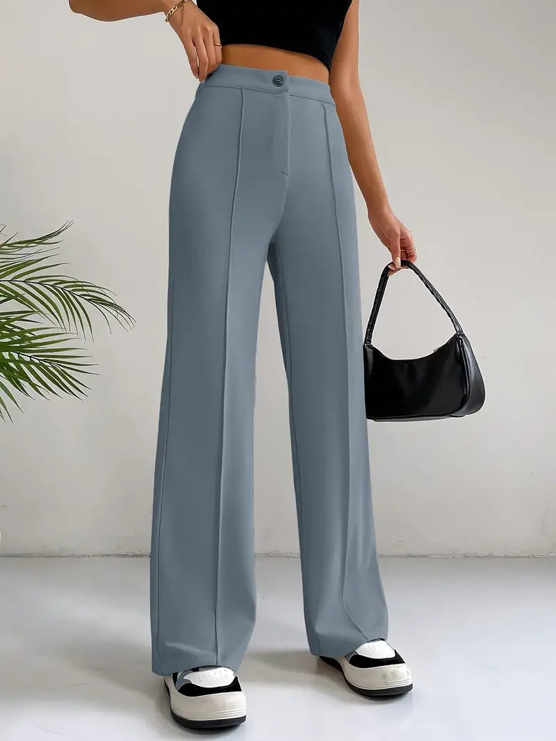 EleganzFit - Højtaljede slim fit-bukser | Stilfulde og figurflatterende