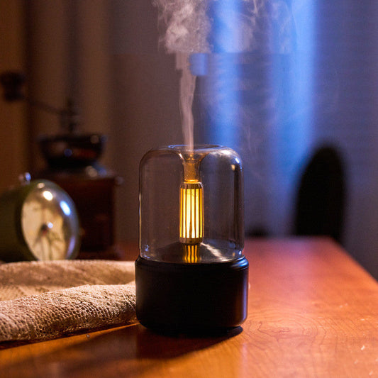 SerenAura - Aromaterapi diffusor med levende lys
