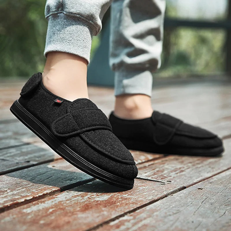 FlexiFit - sko med velcrolukning - komfort og nem pasform