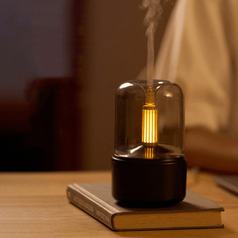 SerenAura - Aromaterapi diffusor med levende lys