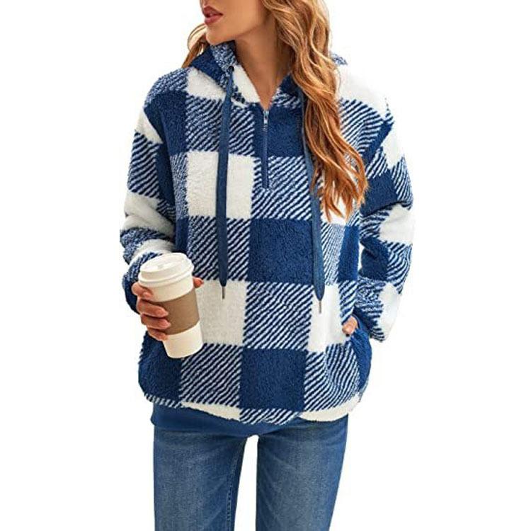 CozyChic - Dametrøje | Behagelig trøje med halv lynlås til enhver lejlighed!