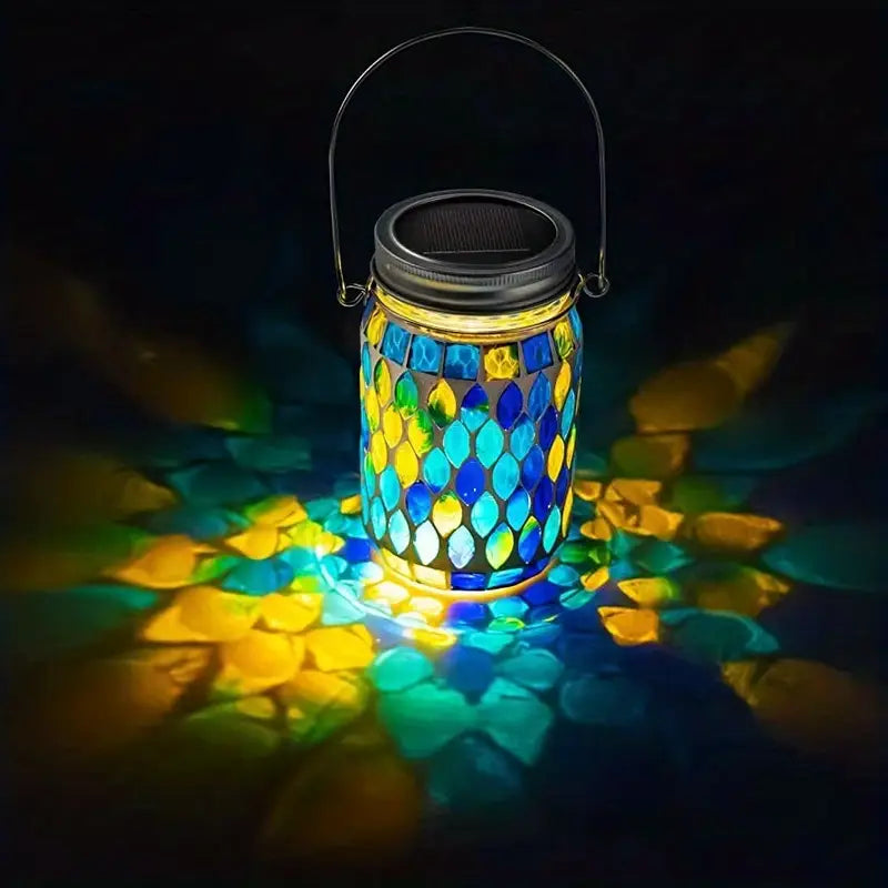 SolarLumo - Mosaiklampe med solceller