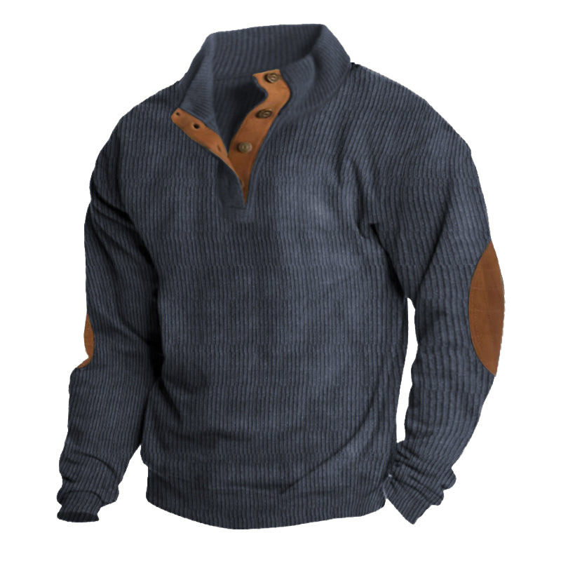NoirKnits - Sweater med knapper | Tidløs stil og høj komfort til enhver lejlighed
