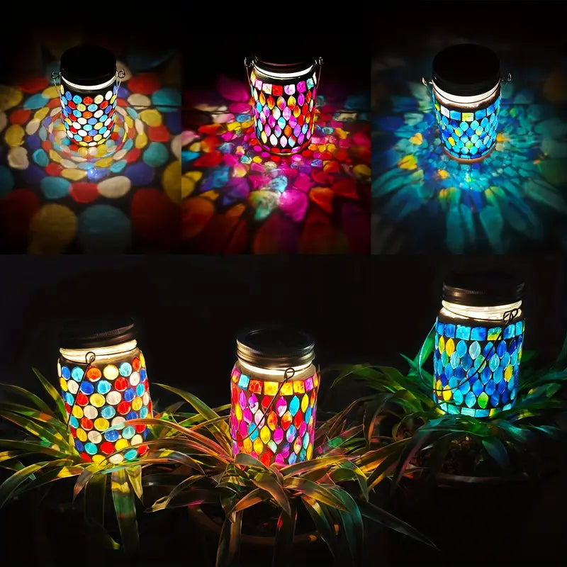SolarLumo - Mosaiklampe med solceller