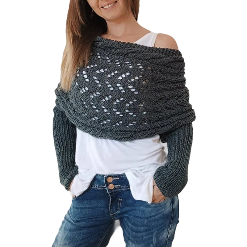 ChicWrap - elegance og komfort med den strikkede bolero