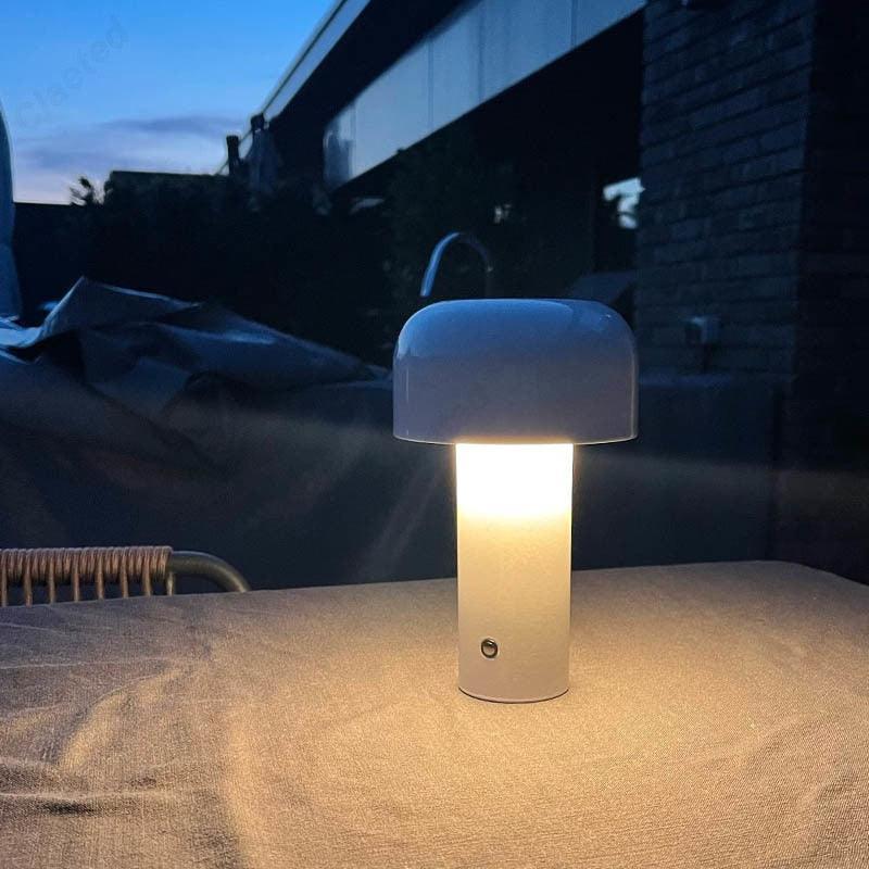 LumoFrend - Genopladelig svampe-bordlampe