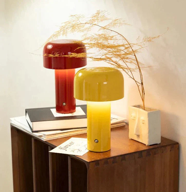 LumoFrend - Genopladelig svampe-bordlampe