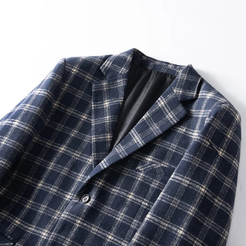 Patrick - Varm ternet blazer til mænd | Elegance og komfort