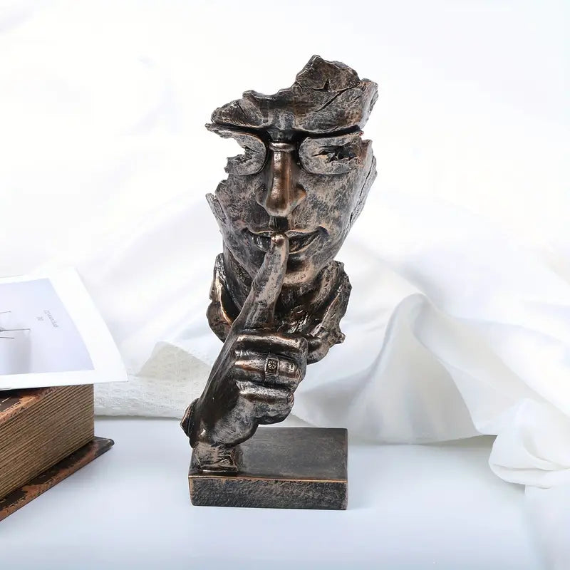 PersonaPiece | Dekorativ figur med kunstnerisk ansigt