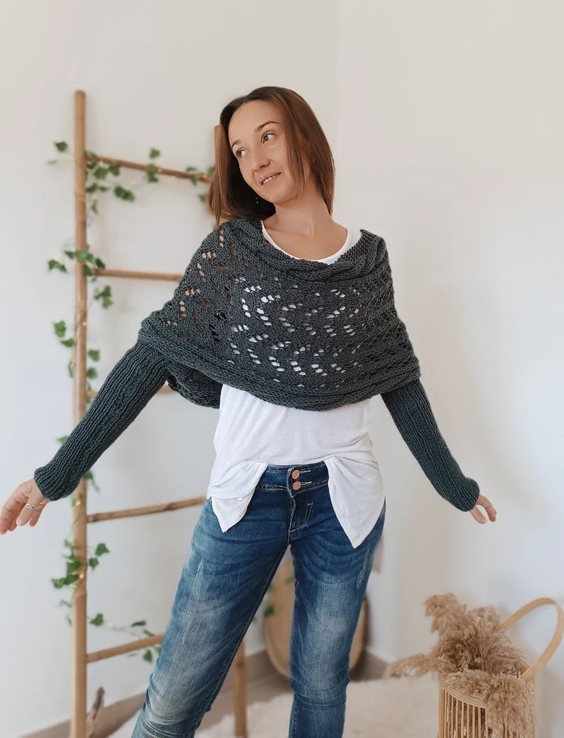 CozyKnit - Behageligt strikket tørklæde | Alsidig elegance til enhver lejlighed