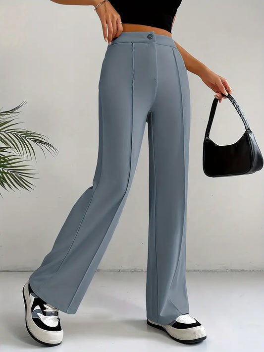 EleganzFit - Højtaljede slim fit-bukser | Stilfulde og figurflatterende