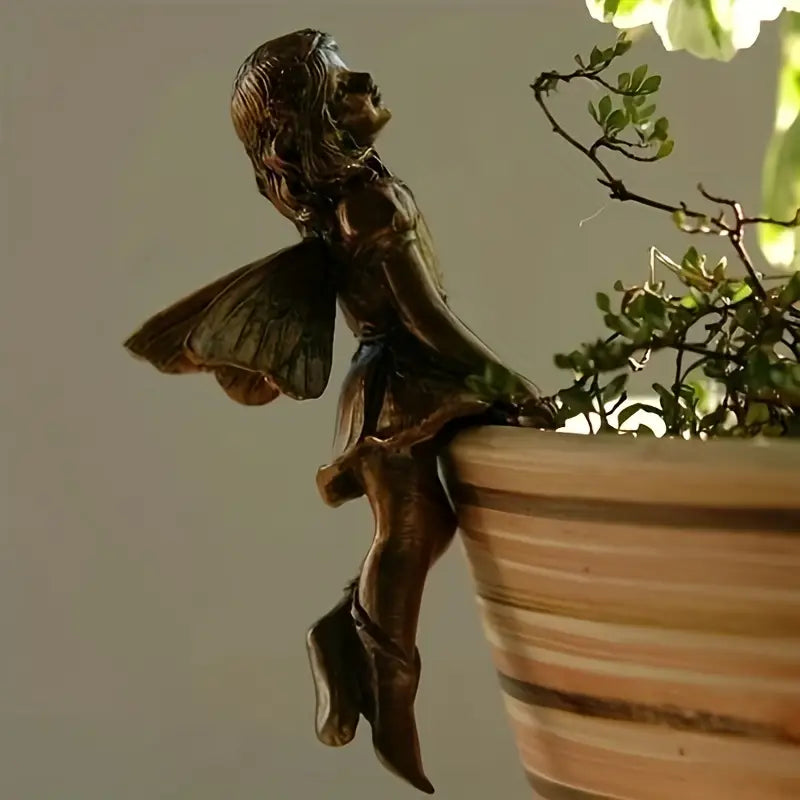 FairyBloom - Sæt med 4 søde blomsterpottevedhæng