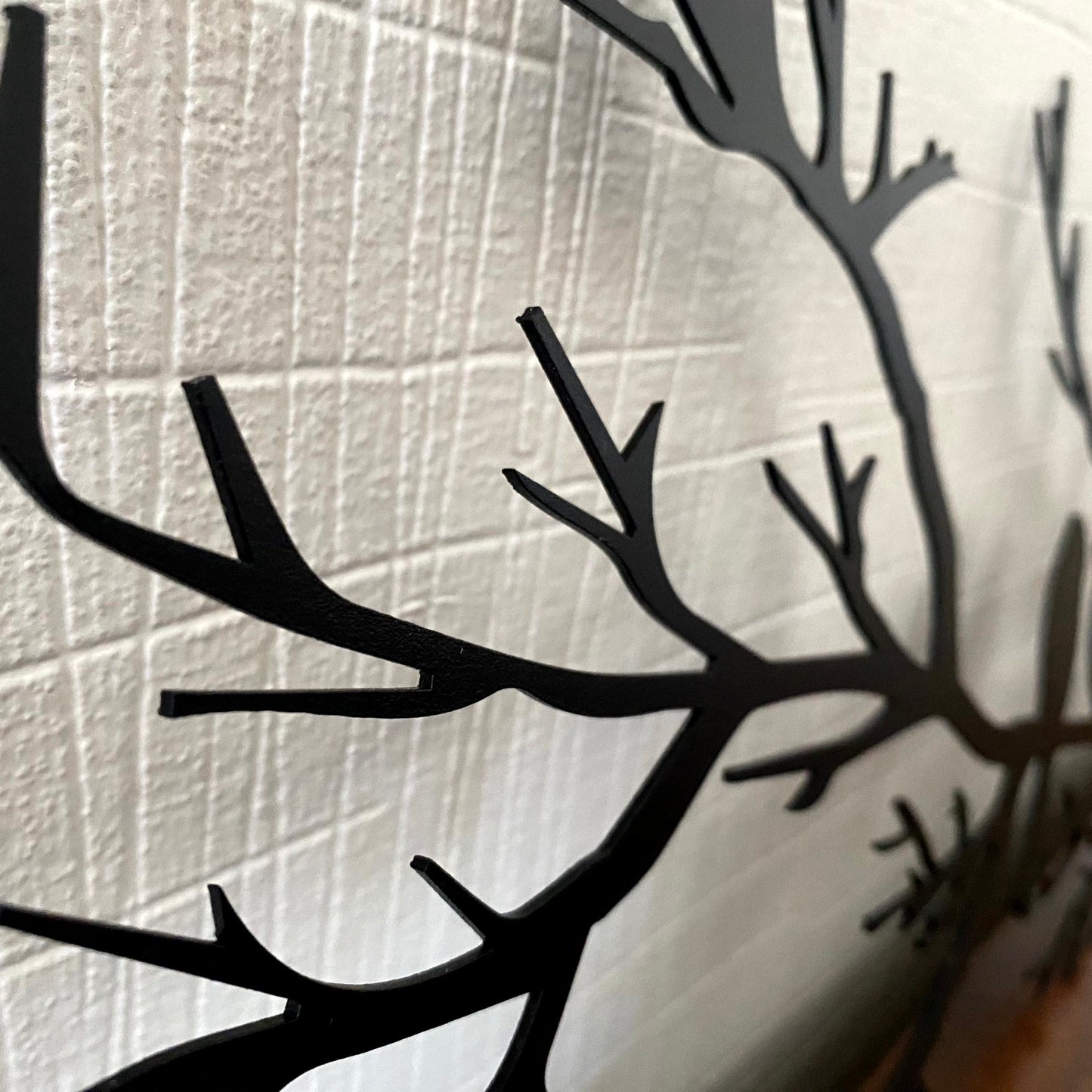 VogelArt - Birds on a branch metal wall art - Moderne og klassisk boligindretning