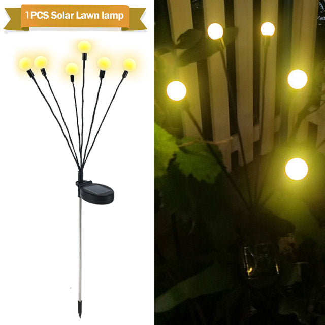 EcoLuxe - Firefly solcellelampe til udendørs brug