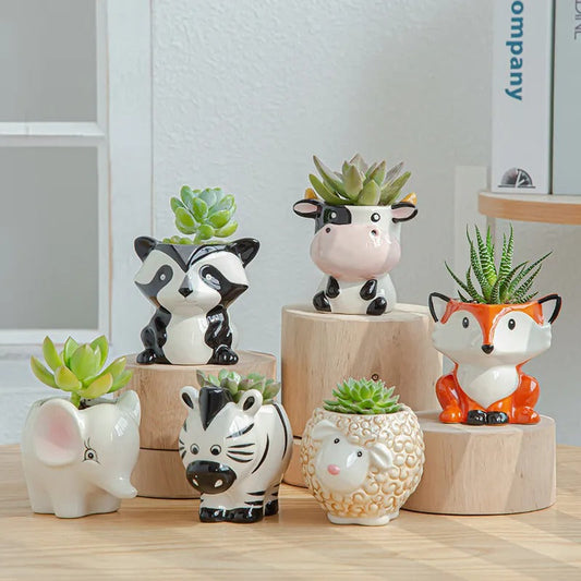 TierBloom - Dyrepotter | Gem blomsterpotter og spred glæde