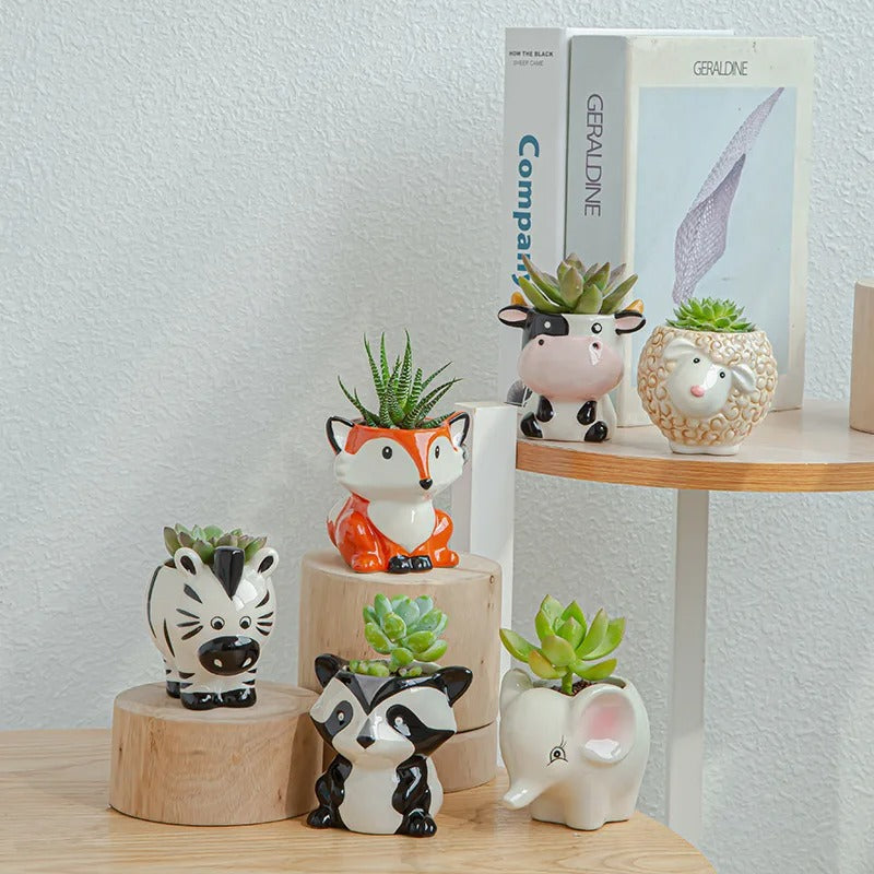 TierBloom - Dyrepotter | Gem blomsterpotter og spred glæde