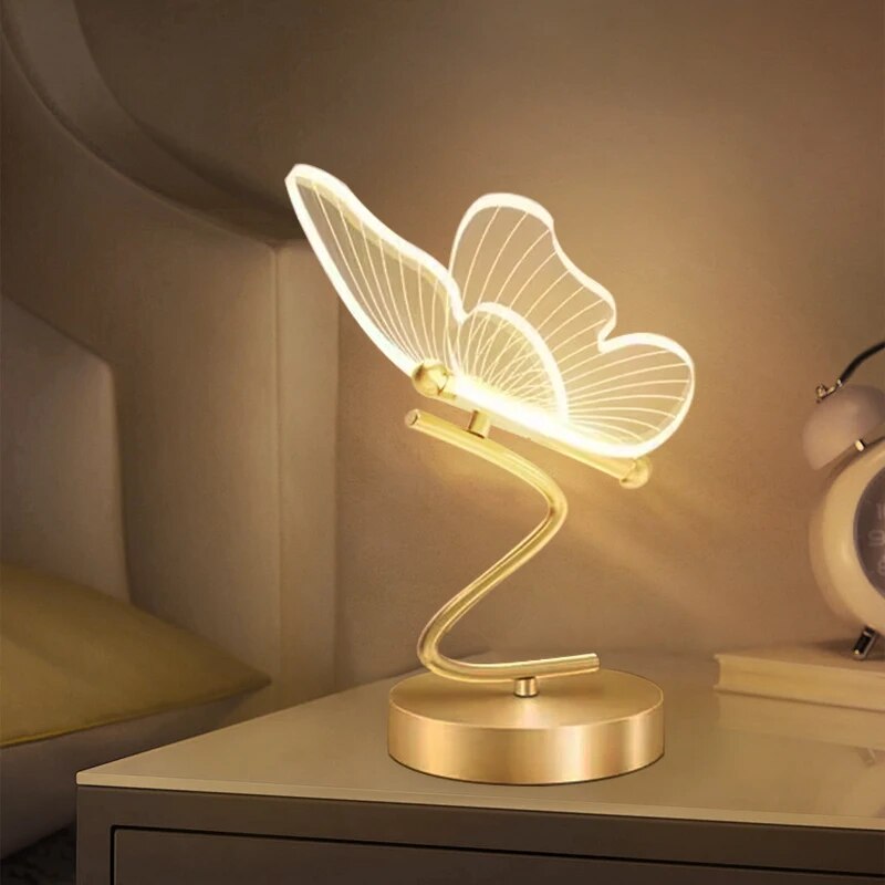 Kompakt LED Bordlampe med Moderne Design og Energibesparende Belysning - Ideel til Skrivebord og Stue-4